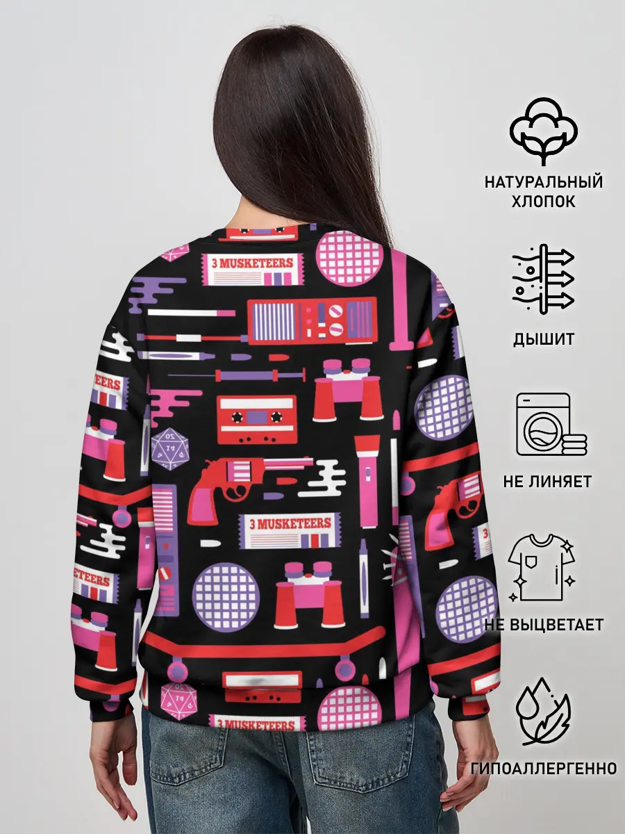 Женский свитшот / STRANGER THINGS STARTER PACK