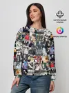 Женский свитшот / BTS Collage