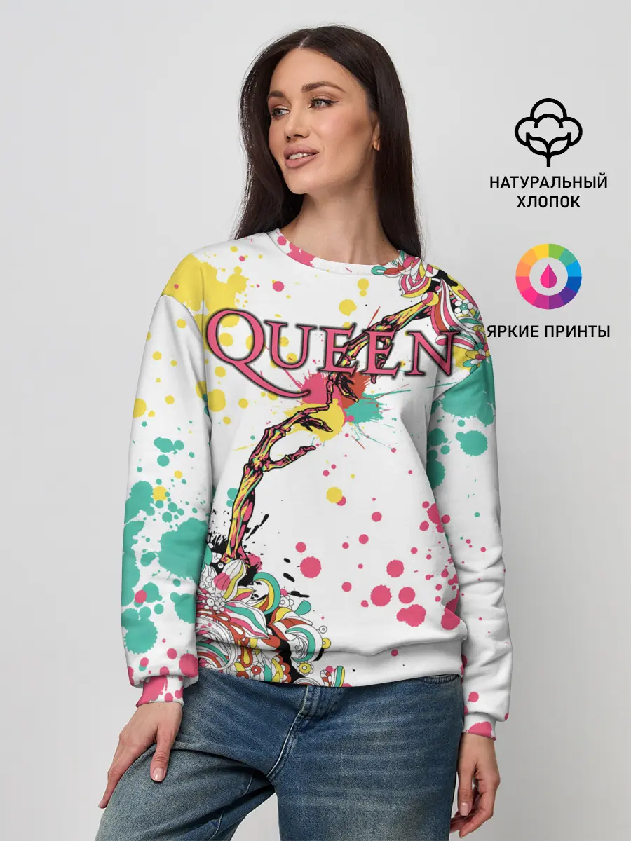 Женский свитшот / Queen