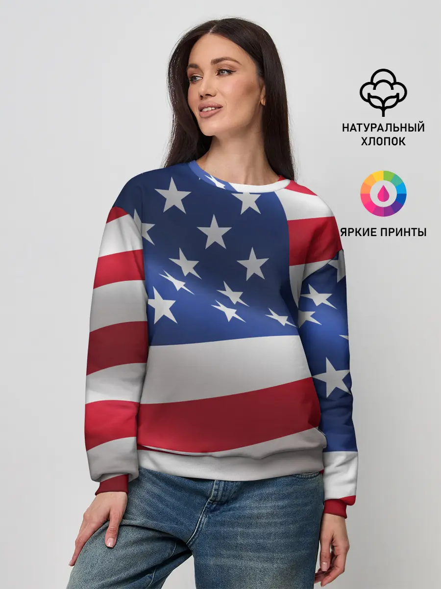 Женский свитшот / USA