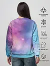Женский свитшот / космос
