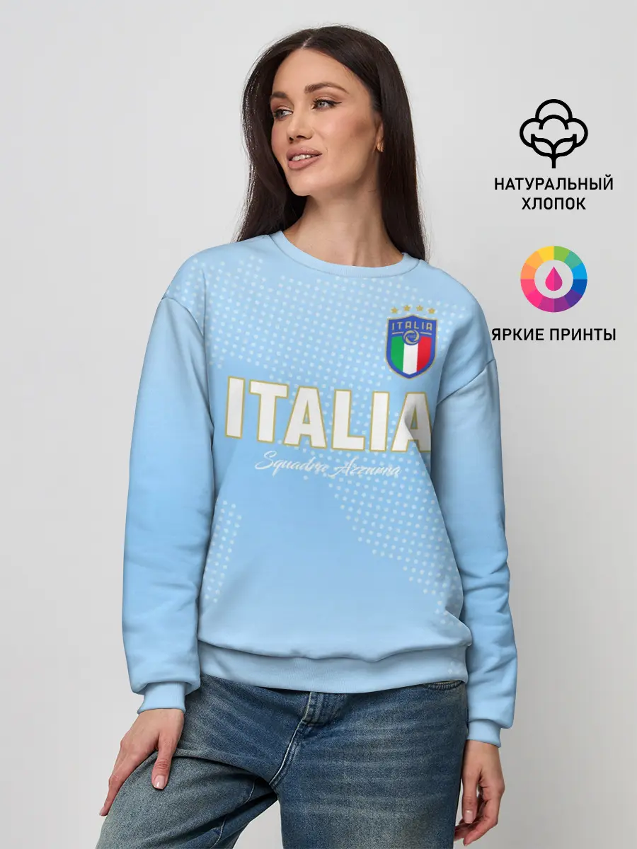 Женский свитшот / Сборная Италии