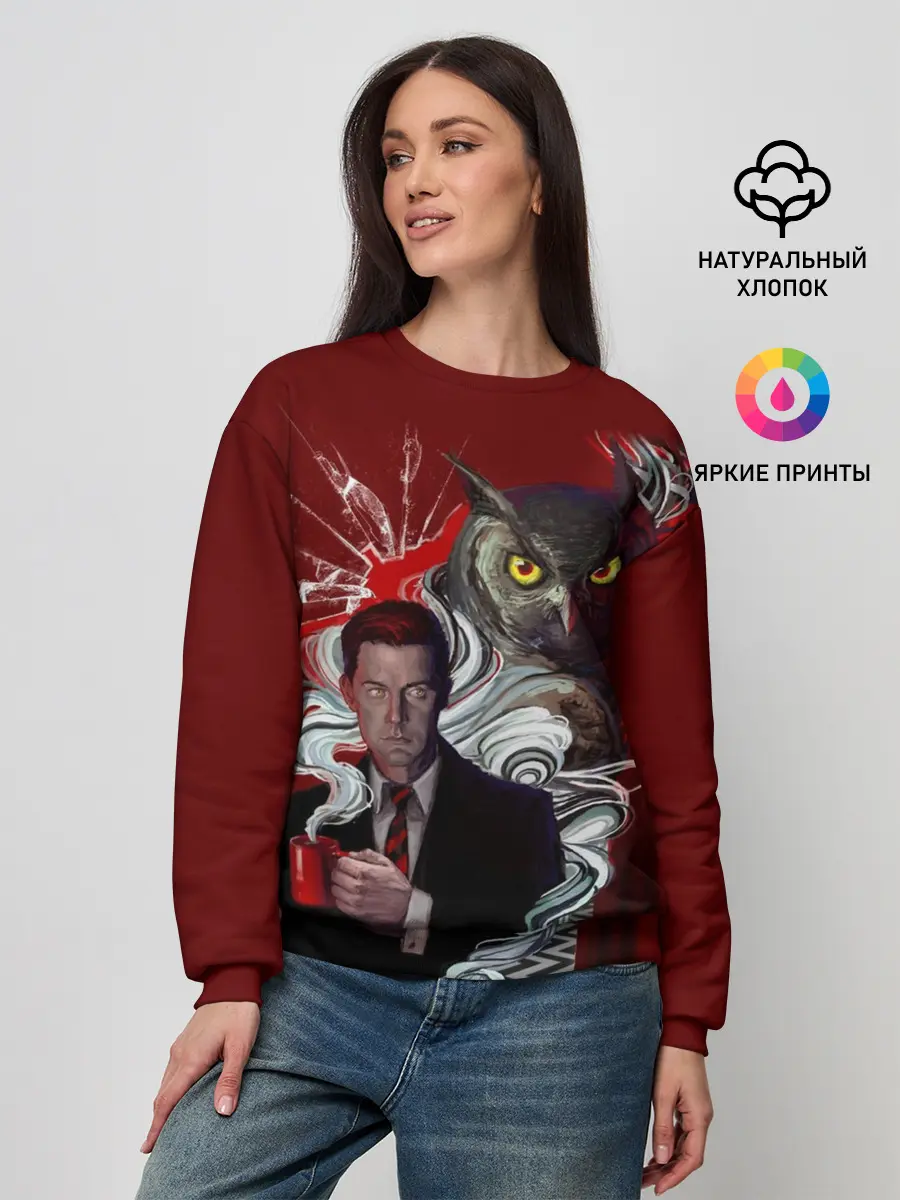 Женский свитшот / Twin Peaks