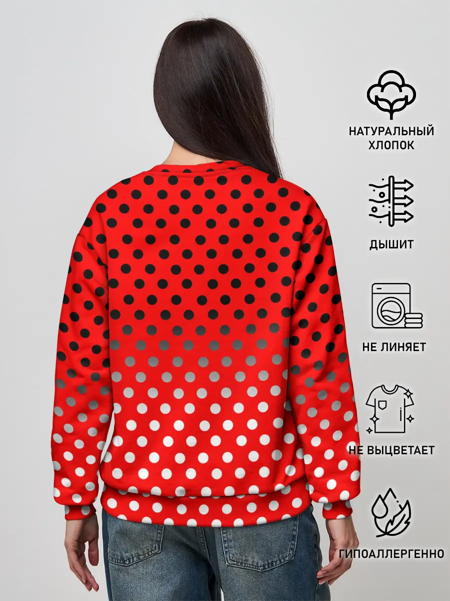 Женский свитшот / ГОРОШЕК