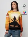 Женский свитшот / International Yoga Day
