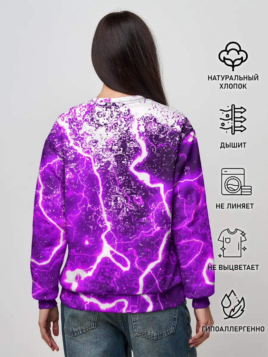 Женский свитшот / НЕОНОВЫЙ STORM