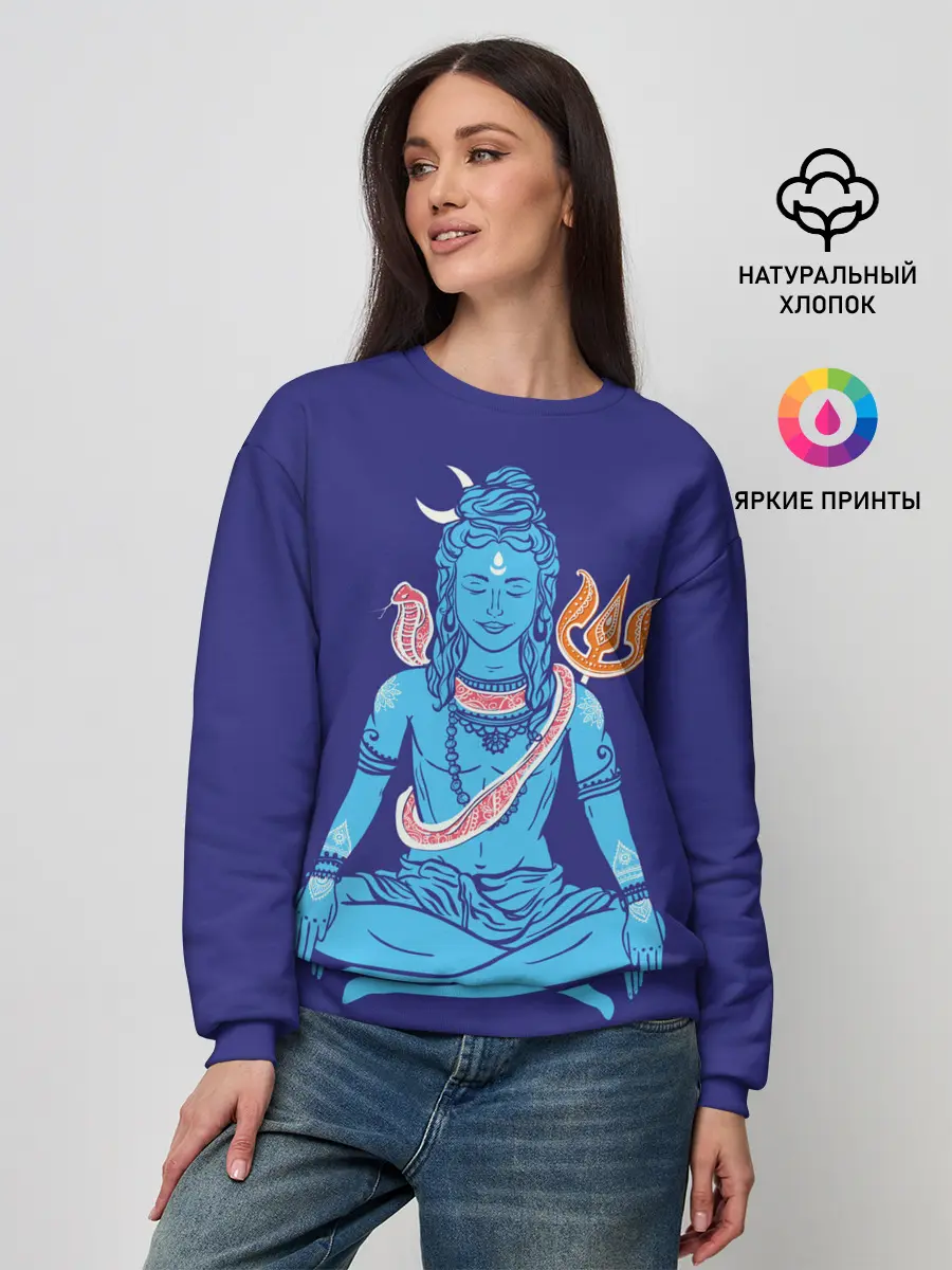 Женский свитшот / Шива
