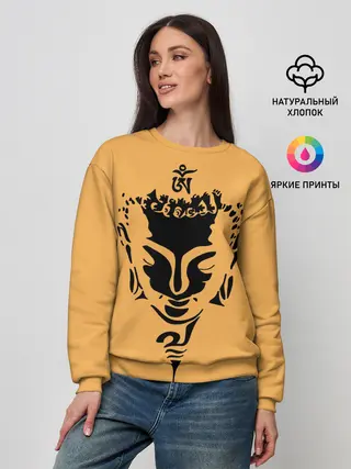 Женский свитшот / Будда