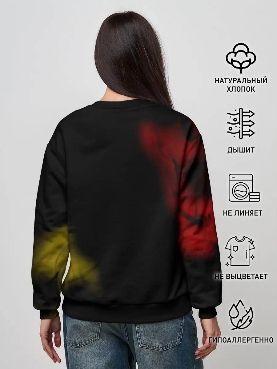 Женский свитшот / Один удар Сайтамы