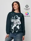 Женский свитшот / Космонавт