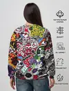 Женский свитшот / Stickerbombing New York