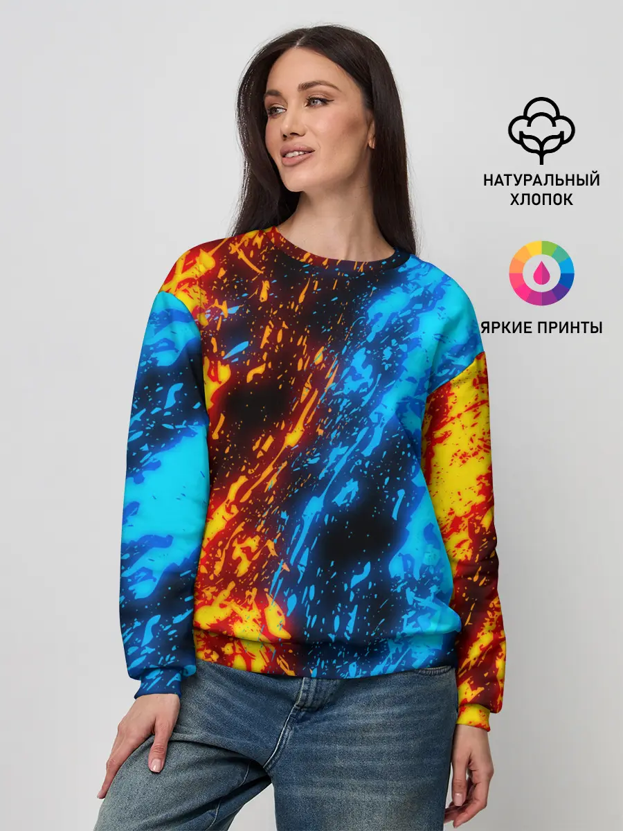 Женский свитшот / БИТВА ОГНЕЙ