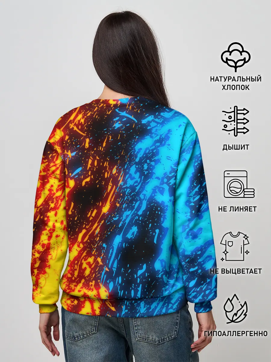 Женский свитшот / БИТВА ОГНЕЙ