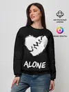 Женский свитшот / Alone