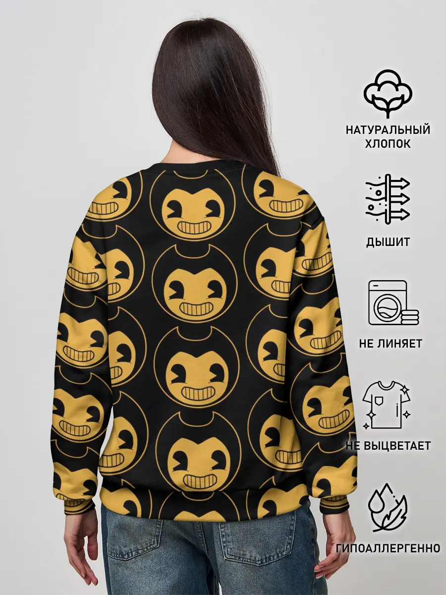 Женский свитшот / Bendy And The Ink Machine