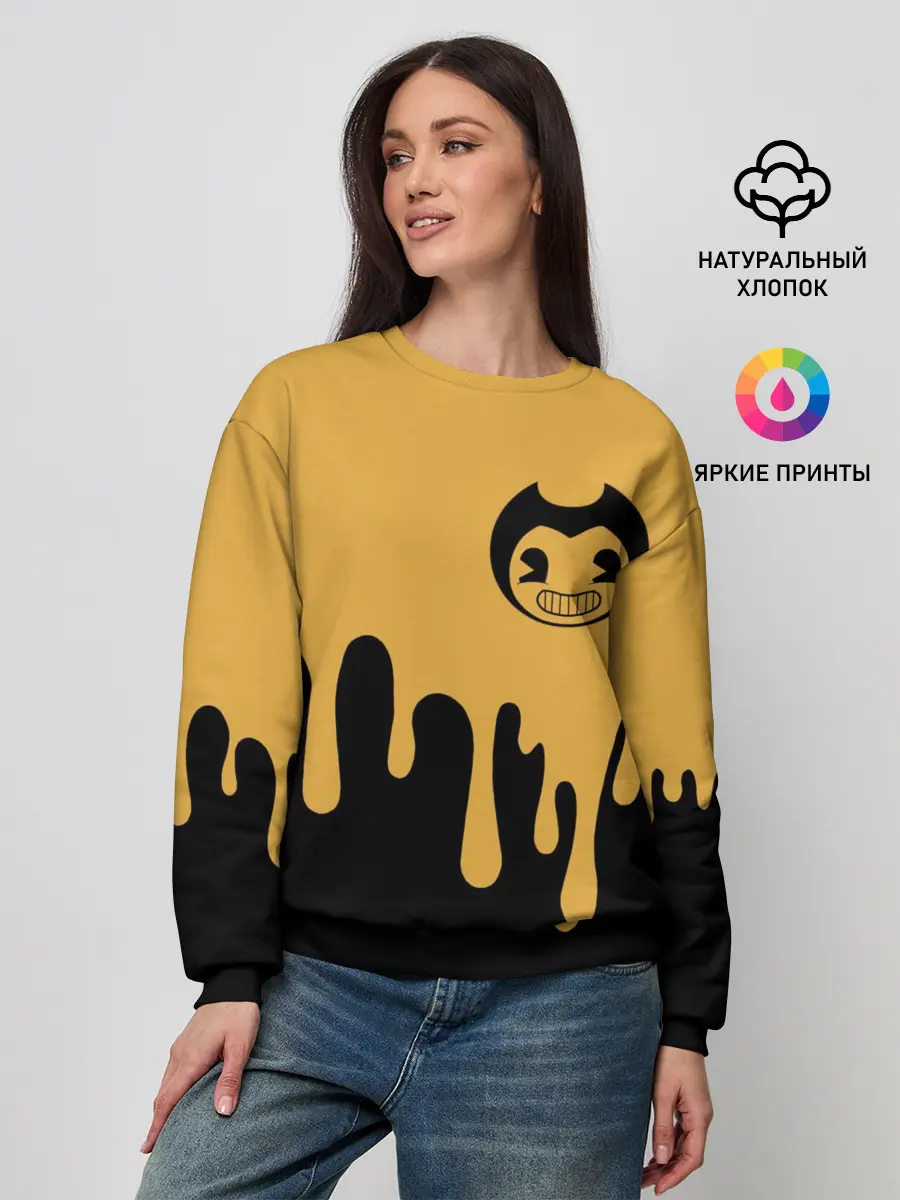 Женский свитшот / Bendy And The Ink Machine