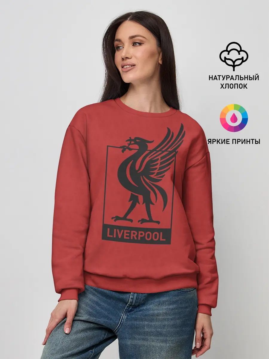 Женский свитшот / Ливерпуль