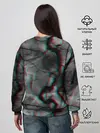 Женский свитшот / МОЛНИИ GLITCH