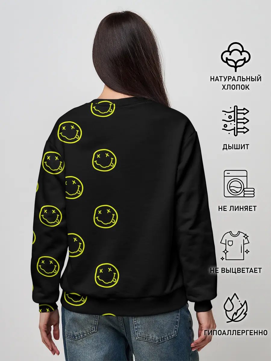 Женский свитшот / Nirvana 2