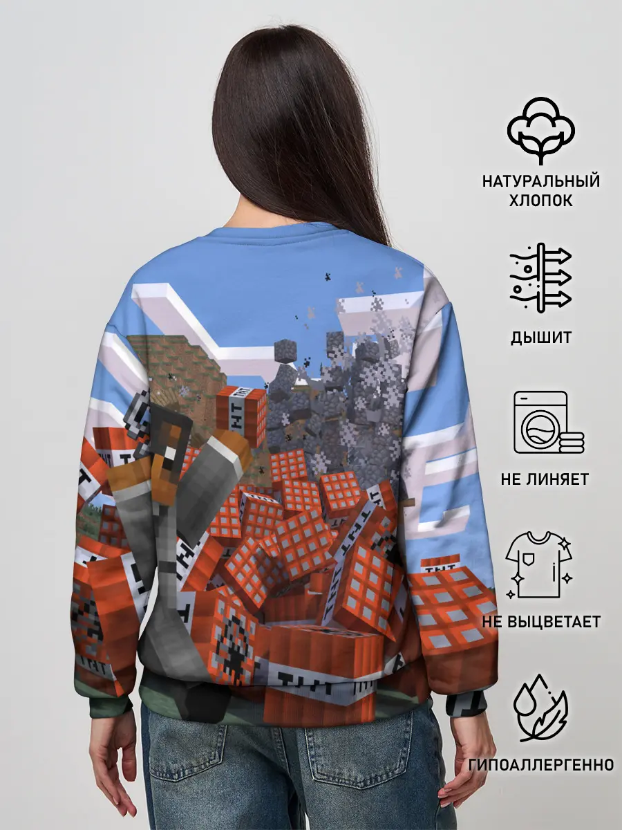 Женский свитшот / MINECRAFT