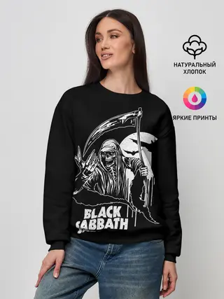 Женский свитшот / Black Sabbath