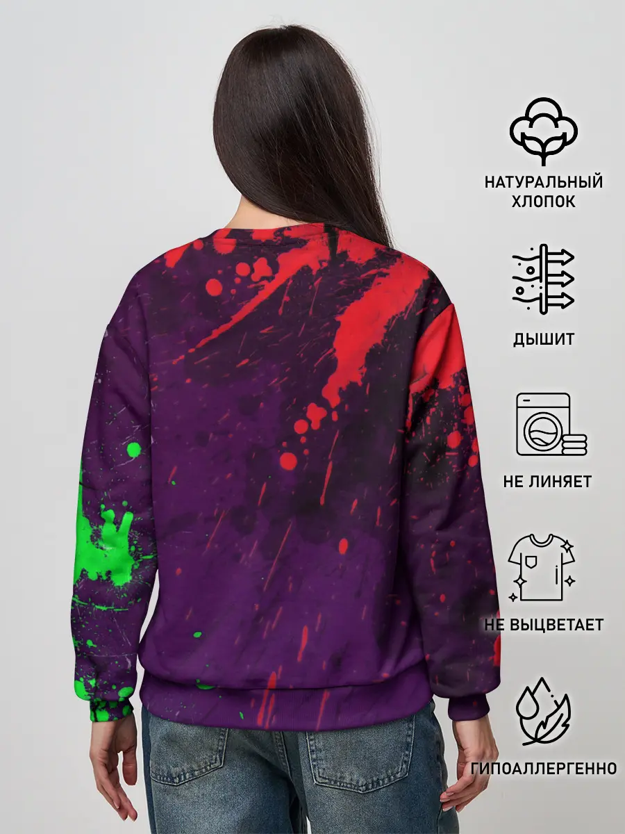 Женский свитшот / XXXTENTACION.