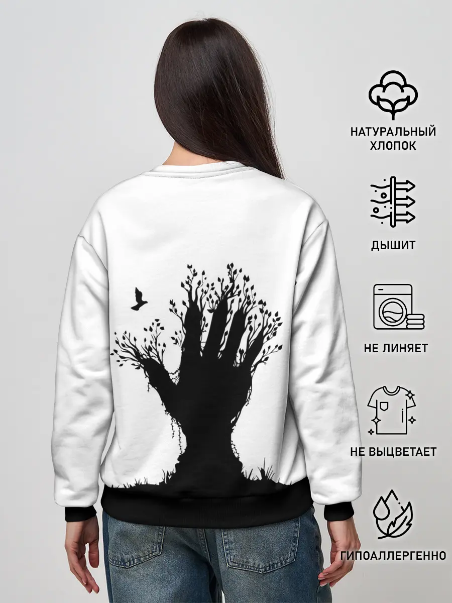 Женский свитшот / Дерево