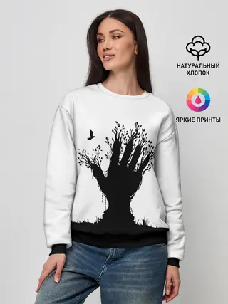 Женский свитшот / Дерево