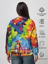 Женский свитшот / Осенний бульвар