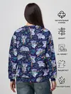 Женский свитшот / Фиолетовые коалы