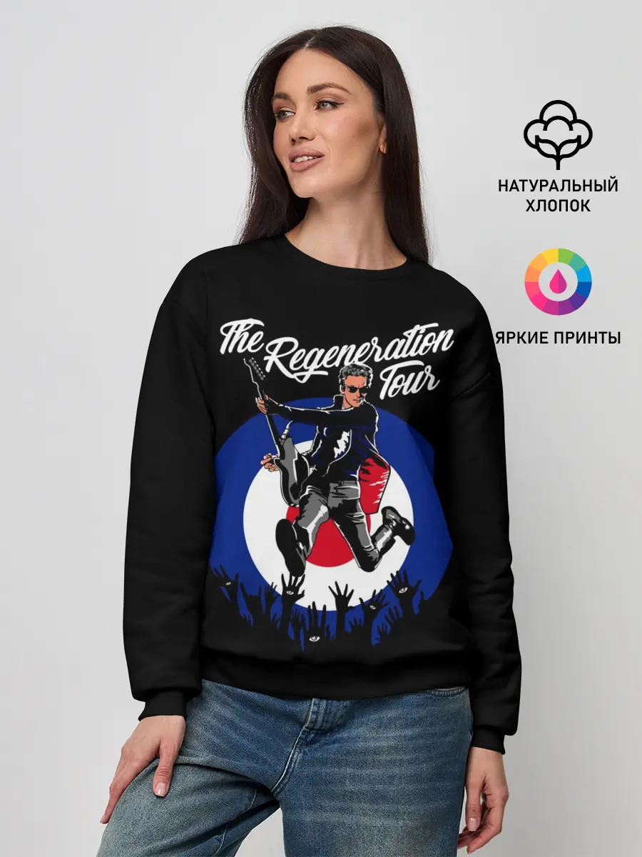 Женский свитшот / Доктор Кто