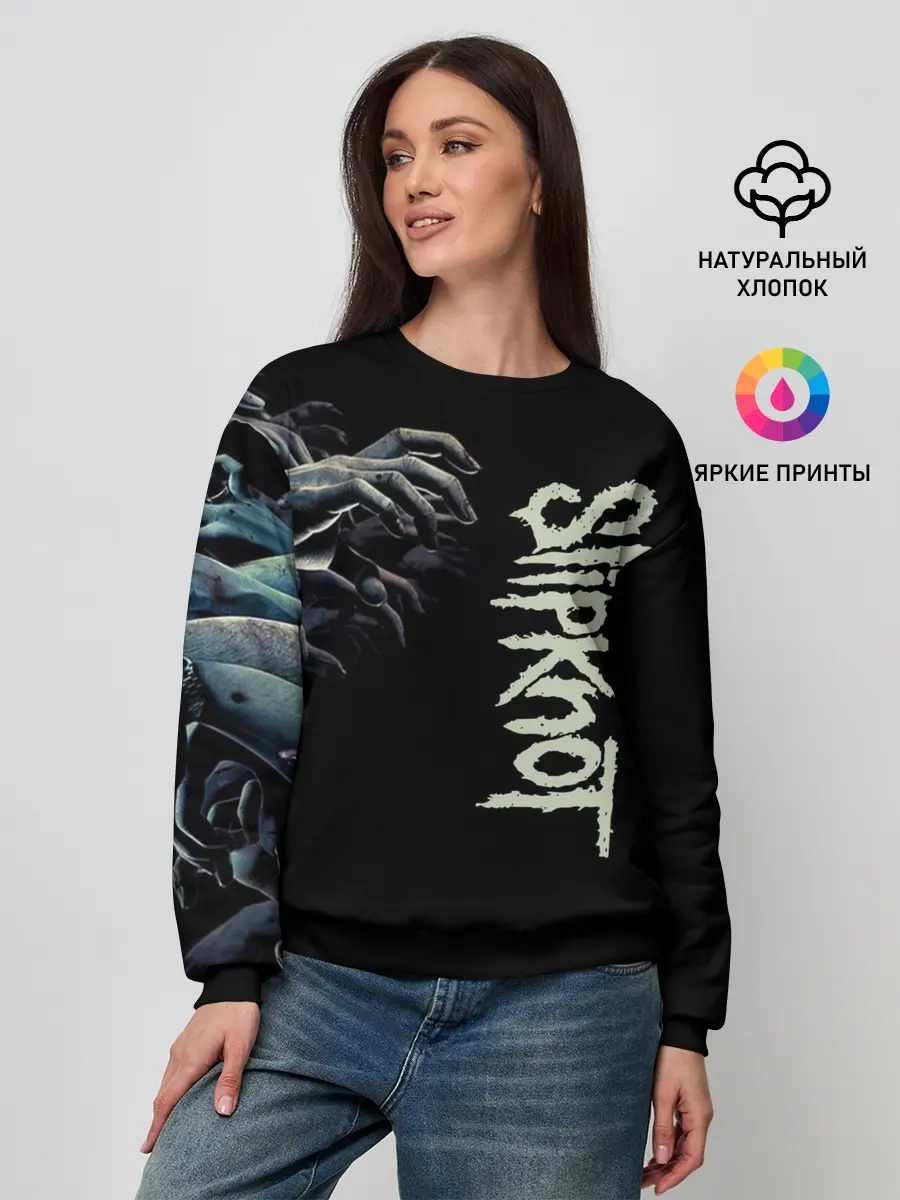 Женский свитшот / Slipknot.