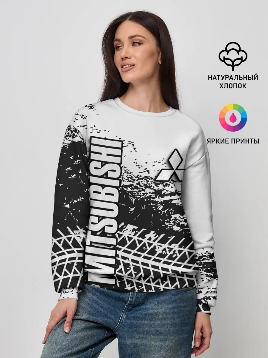 Женский свитшот / Mitsubishi