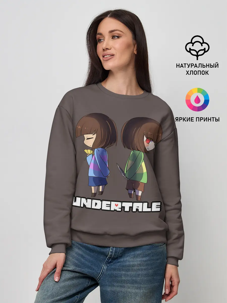 Женский свитшот / Undertale