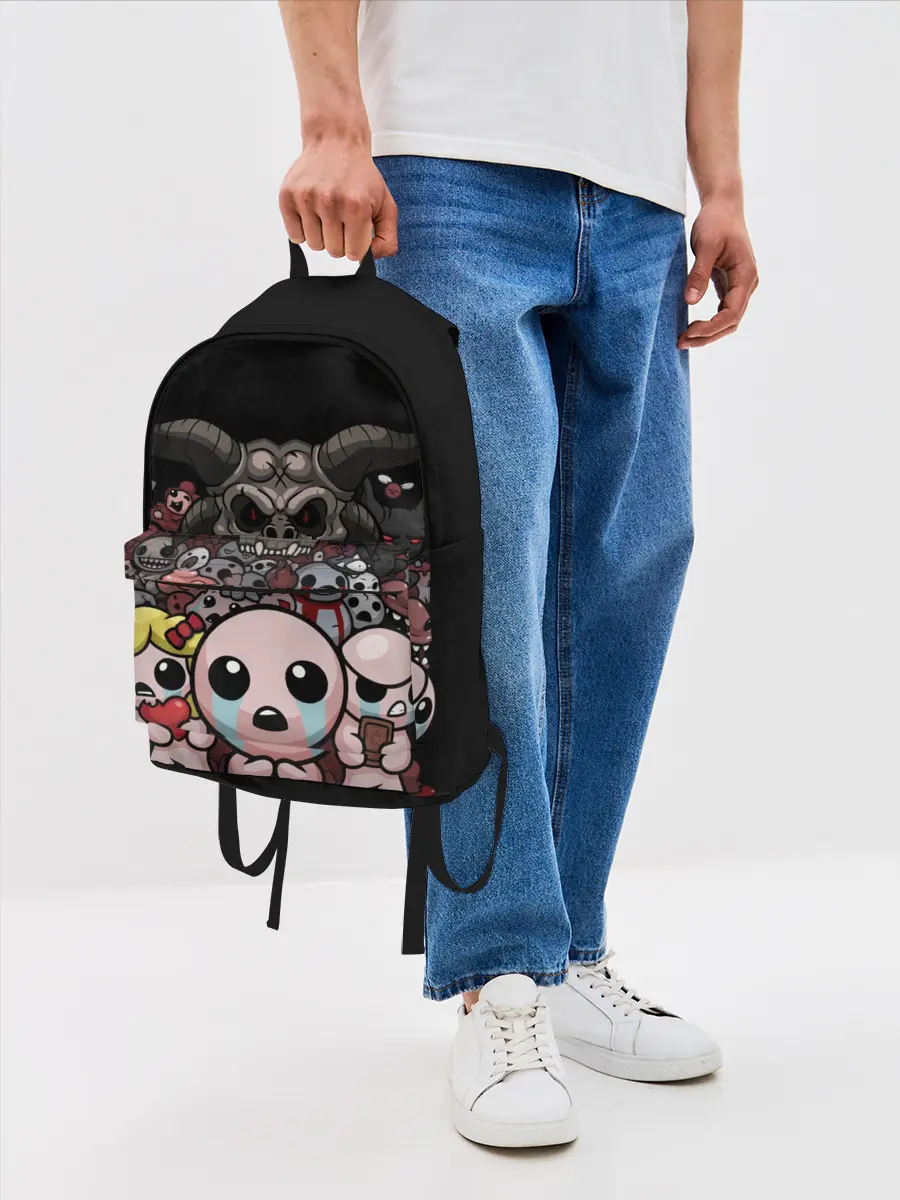 Рюкзак джинсовый / The Binding of isaac | bosses