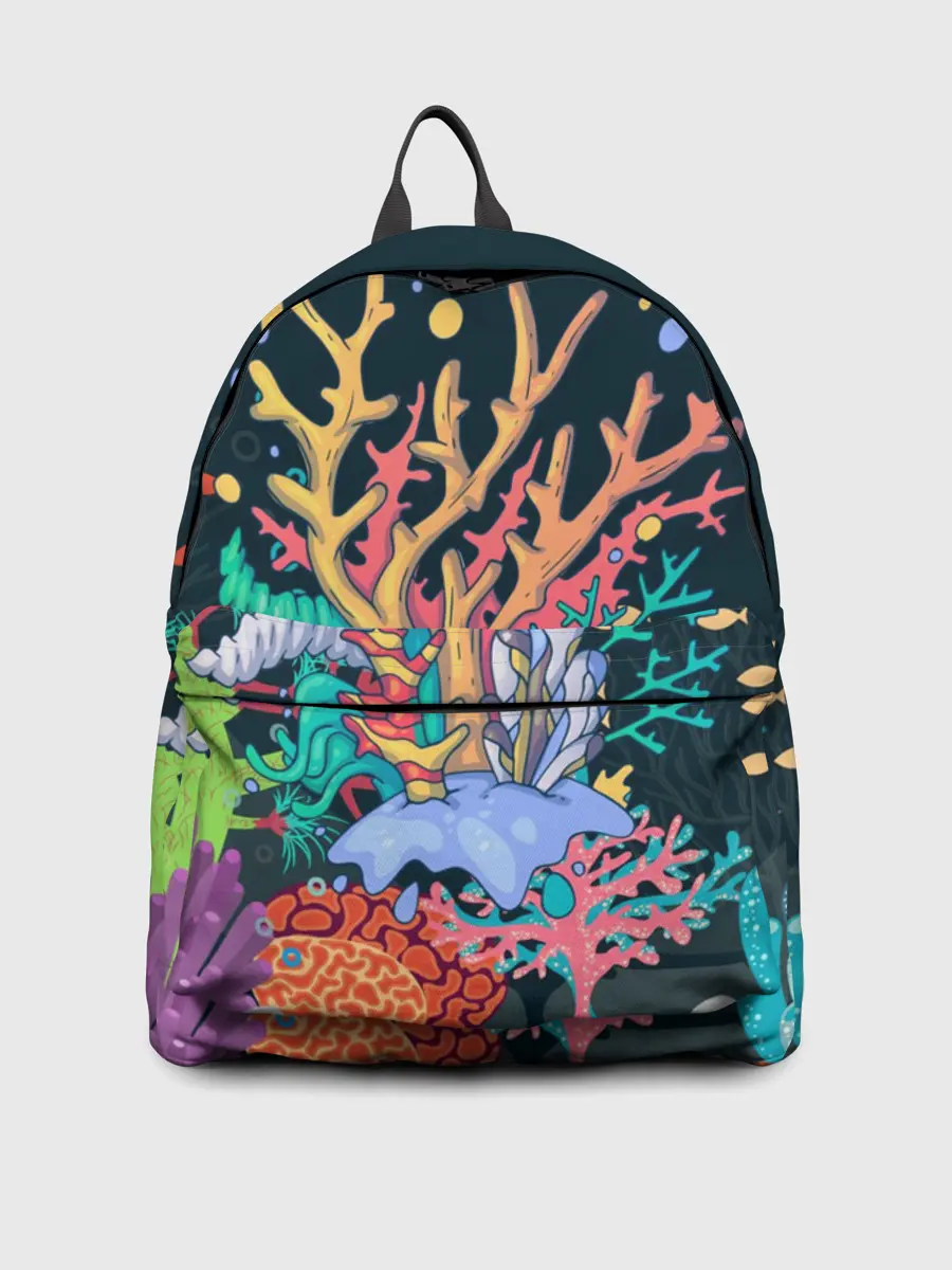 Рюкзак джинсовый / Морской пейзаж