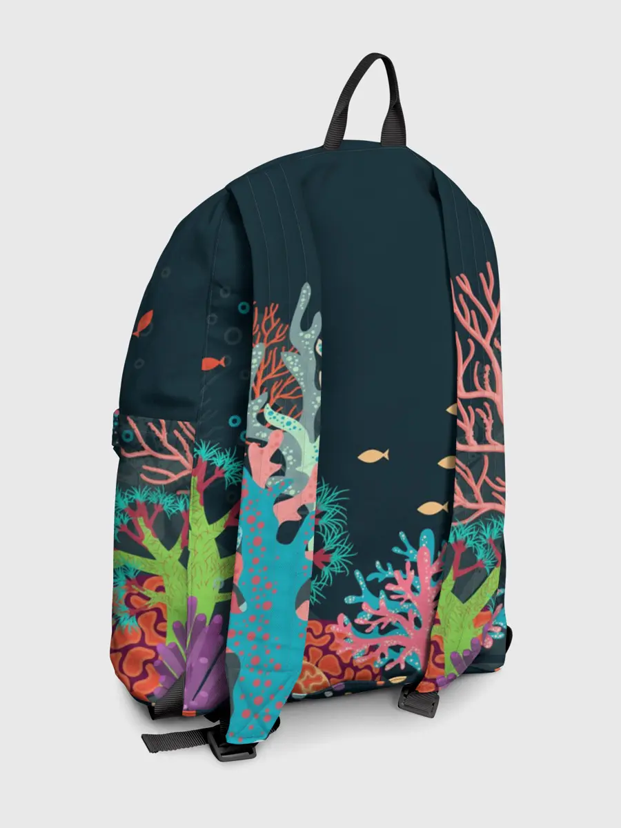 Рюкзак джинсовый / Морской пейзаж