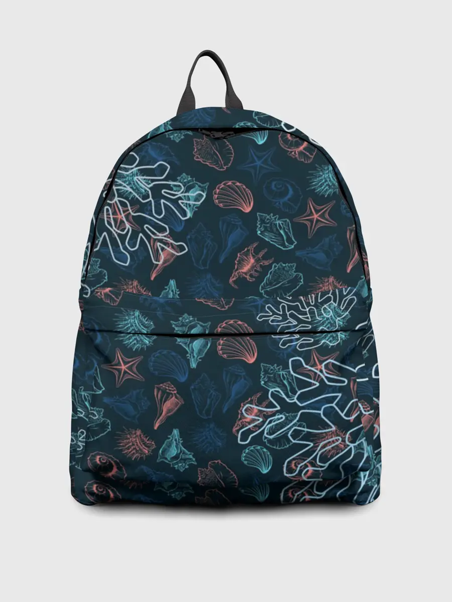 Рюкзак джинсовый / Ракушки