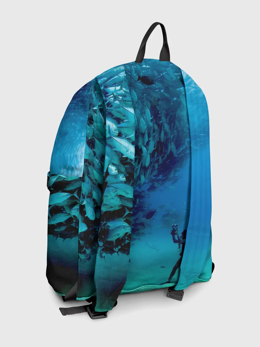 Рюкзак джинсовый / Фото дайвинг