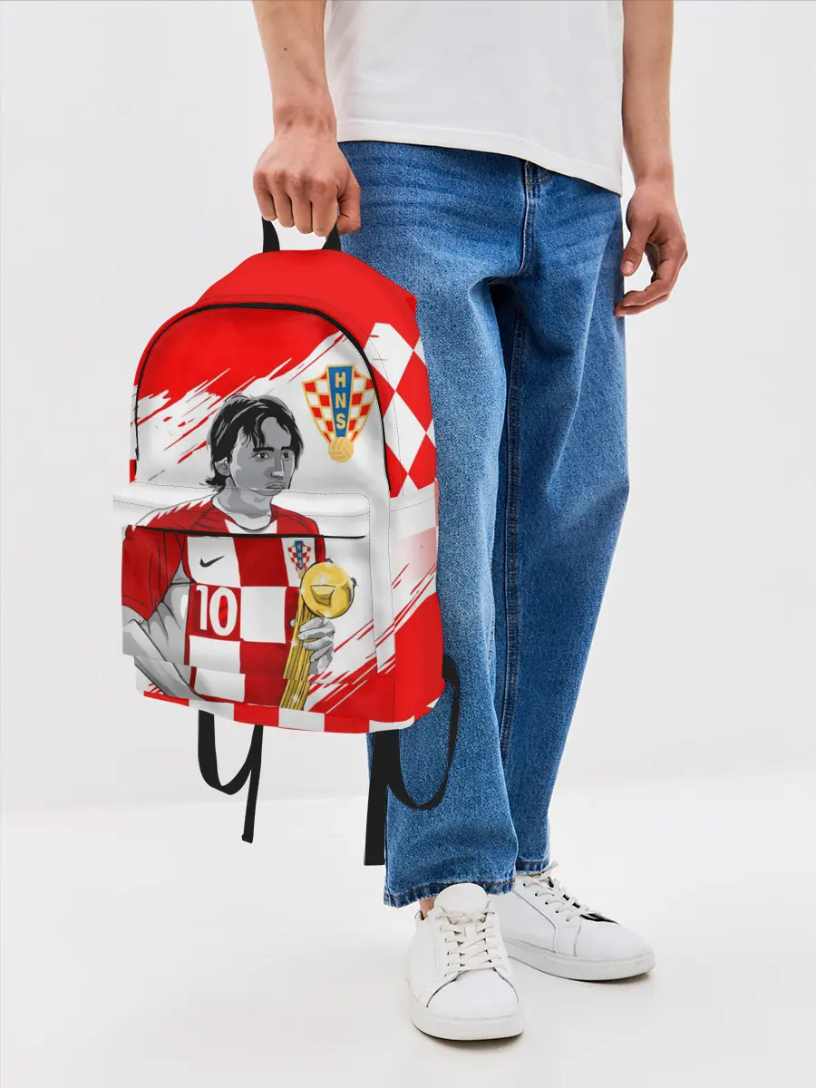 Рюкзак джинсовый / ЛУКА МОДРИЧ / LUKA MODRIC