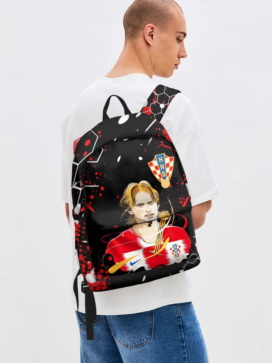 Рюкзак джинсовый / ЛУКА МОДРИЧ / LUKA MODRIC