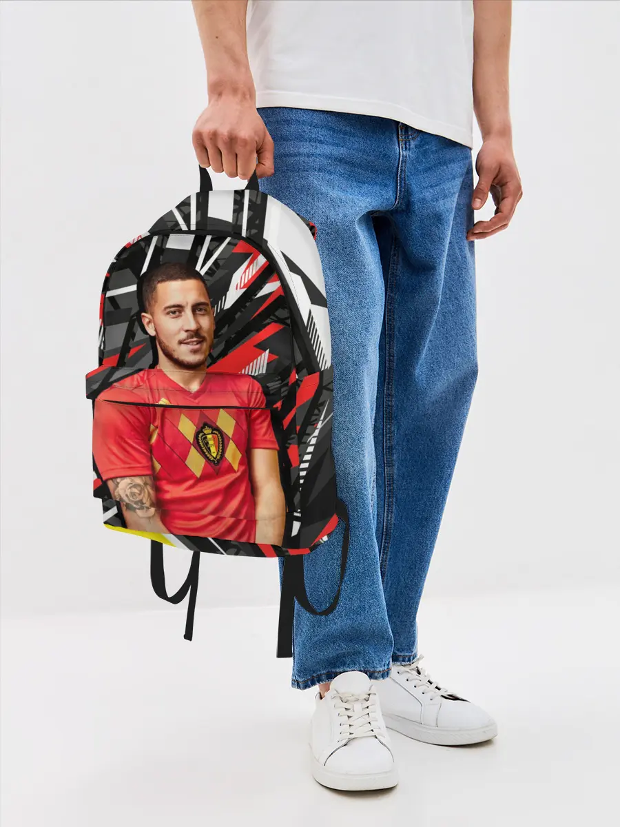 Рюкзак джинсовый / Эден Азар