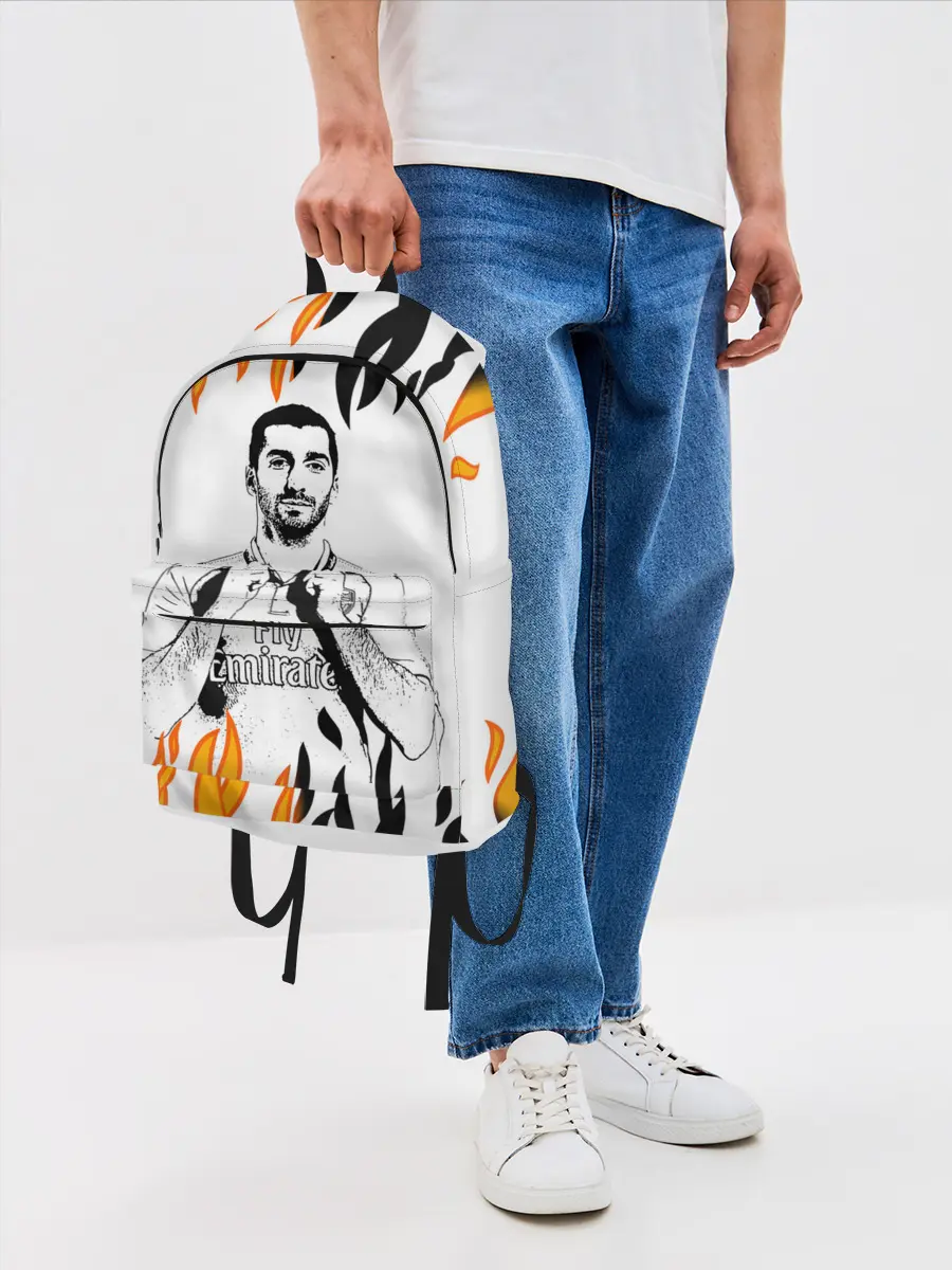 Рюкзак джинсовый / Генрих Мхитарян