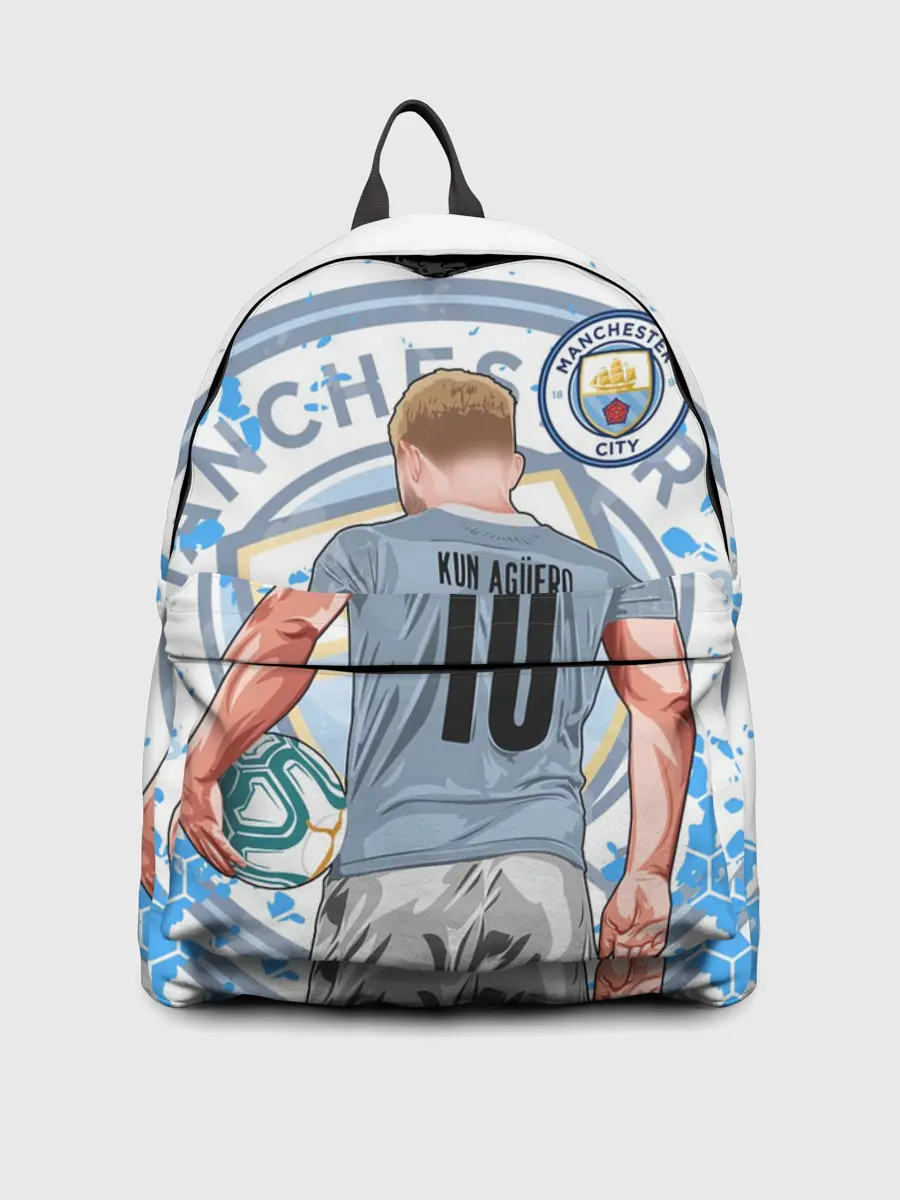 Рюкзак джинсовый / СЕРХИО АГУЭРО / SERGIO AGUERO