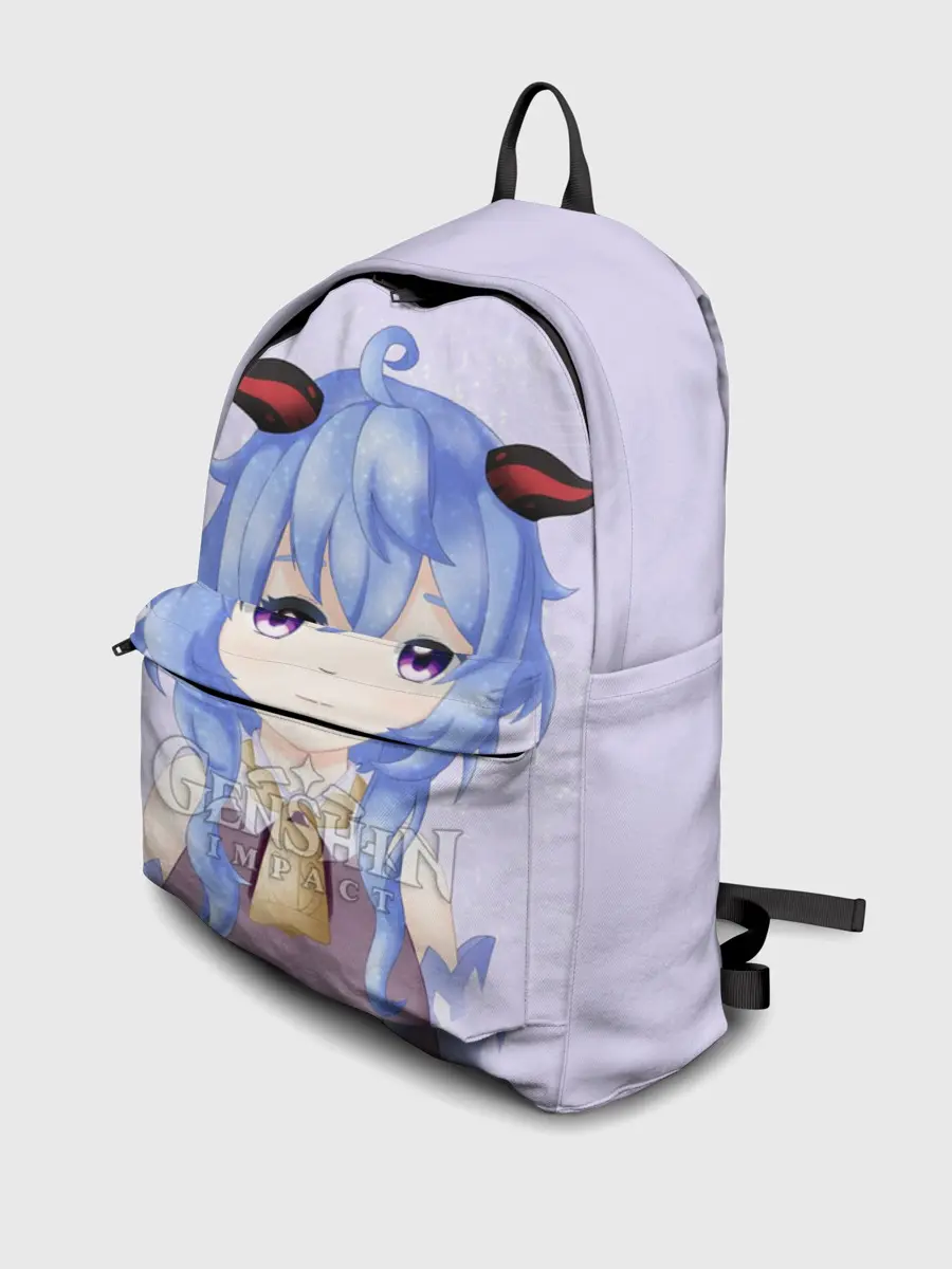 Рюкзак джинсовый / GENSHIN IMPACT / ГАНЬ ЮЙ