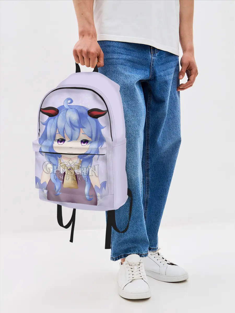 Рюкзак джинсовый / GENSHIN IMPACT / ГАНЬ ЮЙ