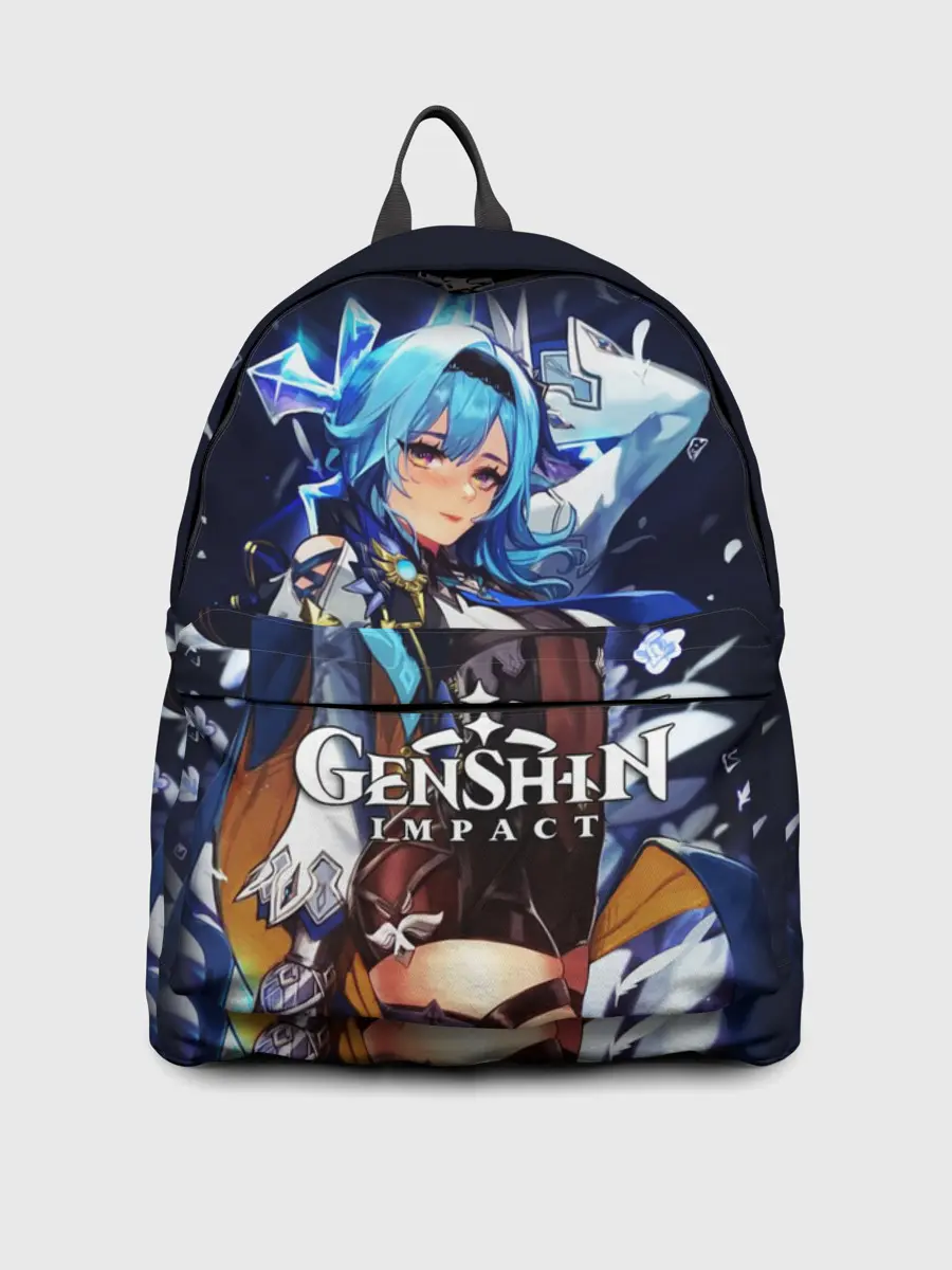 Рюкзак джинсовый / Eula / Genshin Impact