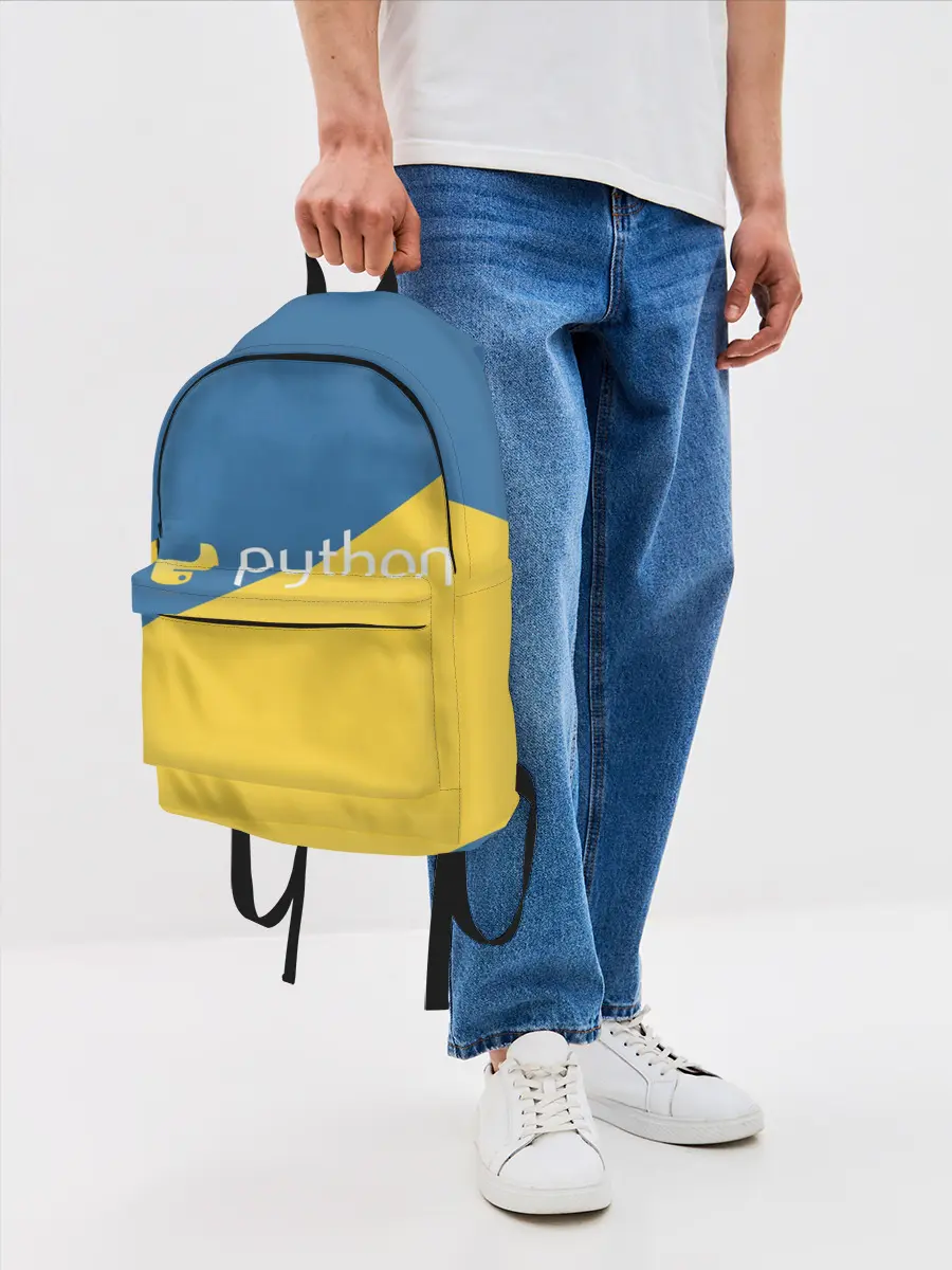 Рюкзак джинсовый / Python