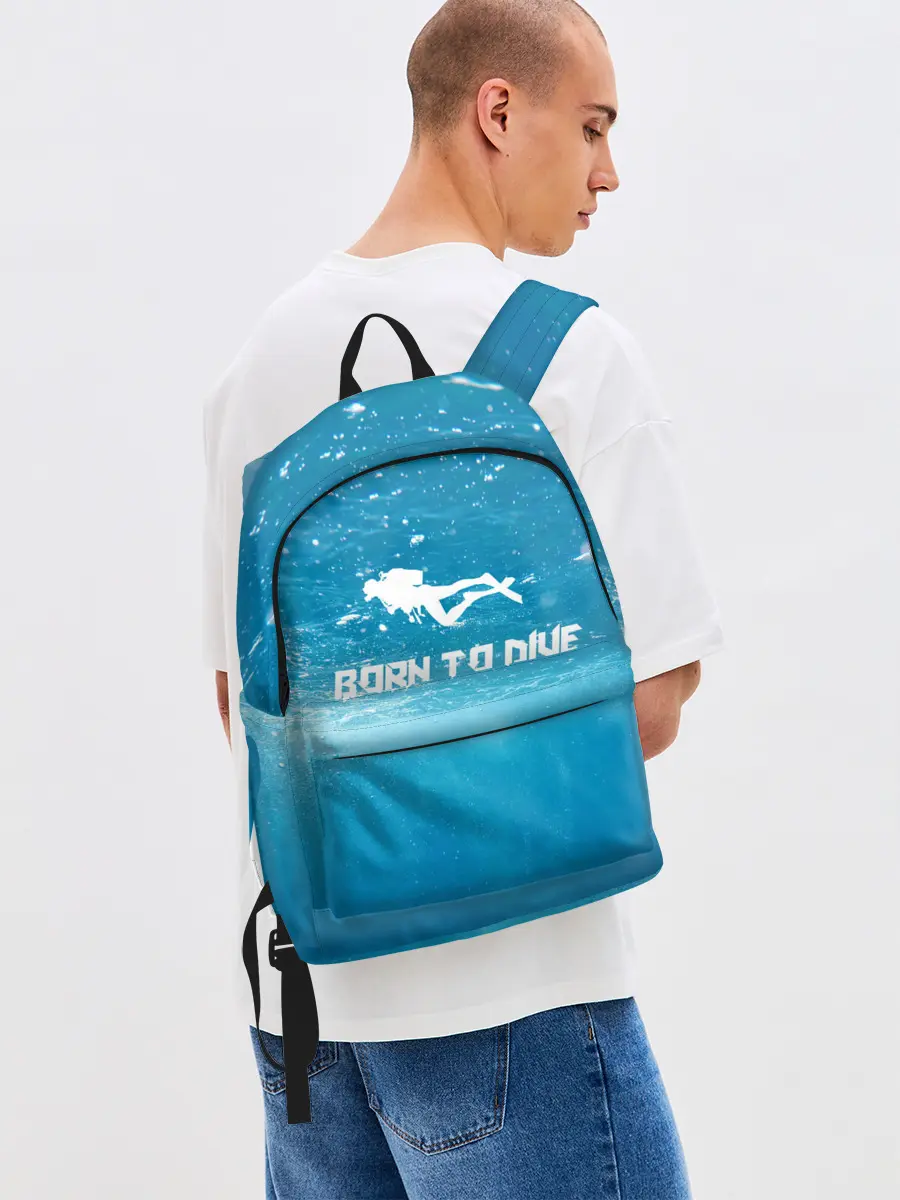 Рюкзак джинсовый / дайвинг