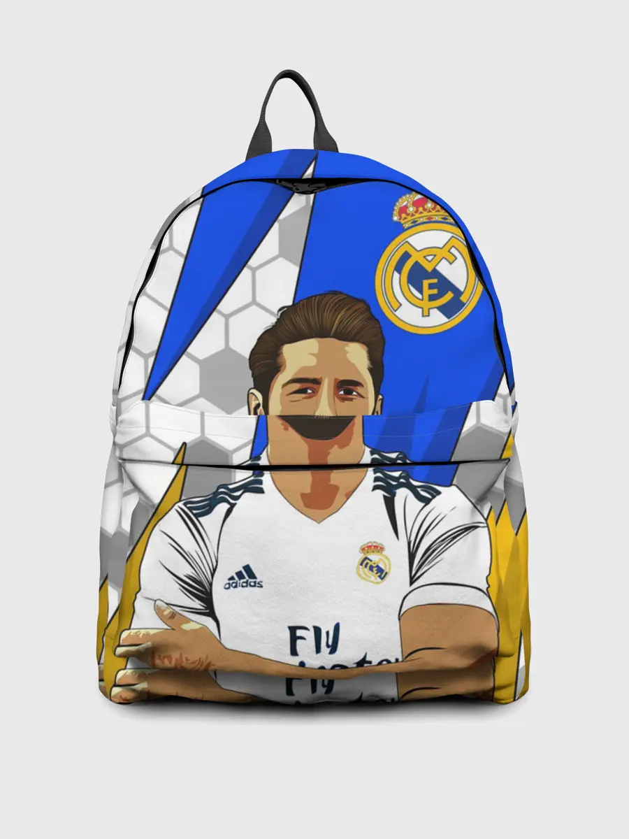 Рюкзак джинсовый / СЕРХИО РАМОС / РЕАЛ МАДРИД